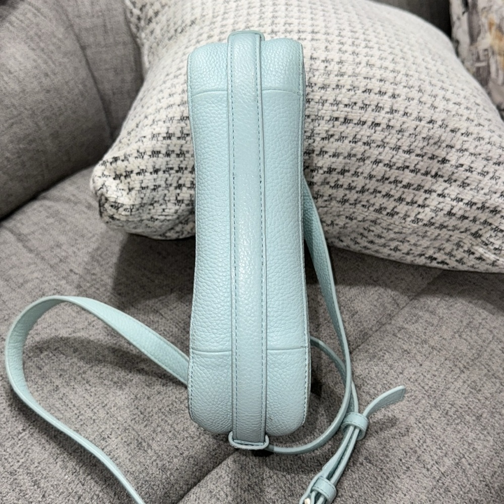 NWT Kate Spade Orchard Street PENELOPE Crossbody Bag Grace Blue with Tassels - Picture 5 of 9